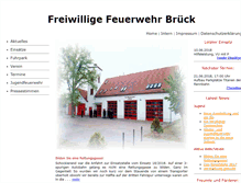 Tablet Screenshot of ff-brueck.de